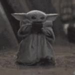 Baby Yoda Coffee GIF Template
