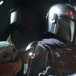 Mandalorian and baby yoda