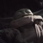 Baby Yoda Sleeping meme