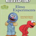 Elmo Experiments | DOES THIS EVEN NEED A CAPTION? | image tagged in elmo experiments | made w/ Imgflip meme maker