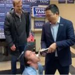 andrew yang whipped cream