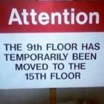 The 9th Floor on a Different Floor
