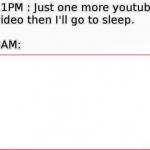 Just one more video