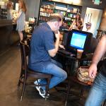 PC at Starbucks