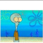 Surprised Squidward