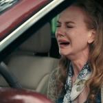 Nicole Kidman crying in the car