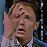 Marty McFly Invisible Hand meme