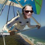 Ray charles hang glider | EARTHWORM; FLORIDA; SALLY; CALI | image tagged in ray charles hang glider | made w/ Imgflip meme maker