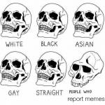 skeleton skull meme