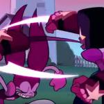 Garnet Swings at Spinel and Misses