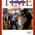 Upvote if you like my new Time Magazine Person of the Year Hong Kong Protestors layout | HONG KONG 2019 | image tagged in time magazine person of the year,memes,funny,hong kong,2019,upvote | made w/ Imgflip meme maker