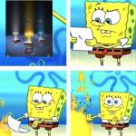 mozambique should not be in any apex packs | image tagged in sponge bob fire meme,apex legends,mozambique | made w/ Imgflip meme maker