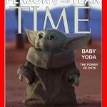 Baby Yoda Person of the Year meme