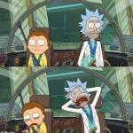 rick and morty crying