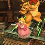 Bowser stealing Peach