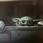Baby Yoda Happy meme
