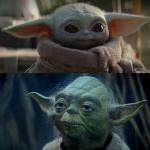 Yoda and Jr meme