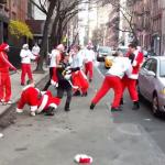 Fighting Santas