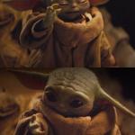 Baby Yoda powers meme