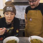 Jenna Marbles and Some Guy and Soup