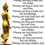 MONEY CANNOT BUY