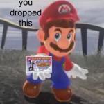 Mario You dropped this