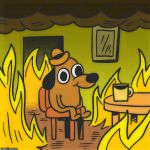 This is Fine Single No Border | image tagged in this is fine single no border | made w/ Imgflip meme maker