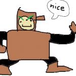 Megaman: Wood man: nice!