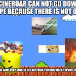 Super Mario bros classic | INCINEROAR CAN NOT GO DOWN A PIPE BECAUSE THERE IS NOT ONE; LOOK AT THE GAME VERY CLOSELY, SEE ANYTHING YOU REMEMBER? UPVOTE IF YOU DO | image tagged in super mario bros classic | made w/ Imgflip meme maker
