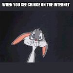 bugs bunny crazy face Meme Generator - Imgflip