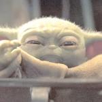 Angry Baby Yoda meme