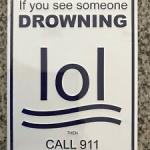 if you see someonee drowning LOL meme