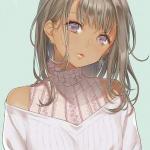 Anime Girl in a Sweater