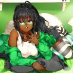 Anime Girl in Green