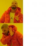 reverse Featured Drake Hotline meme