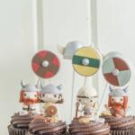 Viking cupcakes