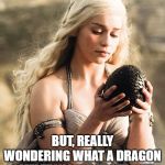 Dragon Egg | BUT, REALLY WONDERING WHAT A DRAGON OMELET WOULD TASTE LIKE | image tagged in dragon egg | made w/ Imgflip meme maker