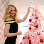 Kylie Christmas pink