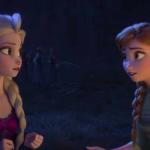 Elsa and Anna from Frozen