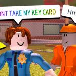 Noob Plays Jailbreak and Builderman steals his Keycard