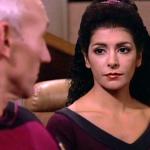 Counselor Troi is not amused