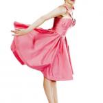 Kylie pink dress