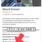 knew that | BOOMERS BE LIKE | image tagged in knew that | made w/ Imgflip meme maker