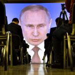 Vlad Putin movie screen speech