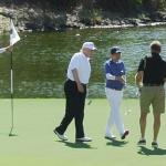 Trump Golfing during Attack