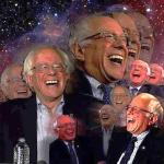 Bernie Laughing