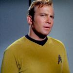 thoughtful Captain Kirk contemplative