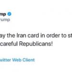 Adjusted Trump Tweet Iran