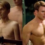 Steve Rogers before and after meme