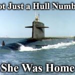 618 | Not Just a Hull Number; She Was Home | image tagged in 618 | made w/ Imgflip meme maker